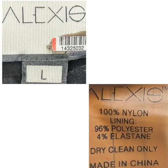 Alexis Lucasta Black Lace Maxi Dress L Ruched Sheer Gothic Victorian Romance EUC - Picture 8 of 8